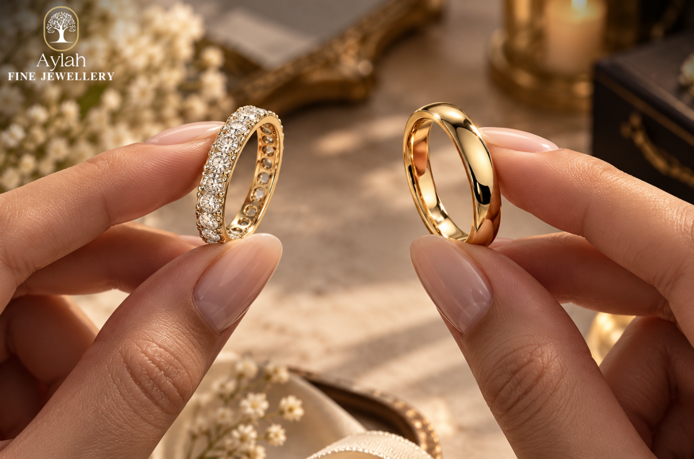 Diamond Wedding Ring vs Plain Wedding Band: Which Should You Choose?