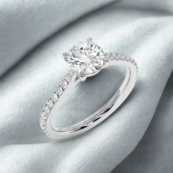 Side Diamond Engagement Rings