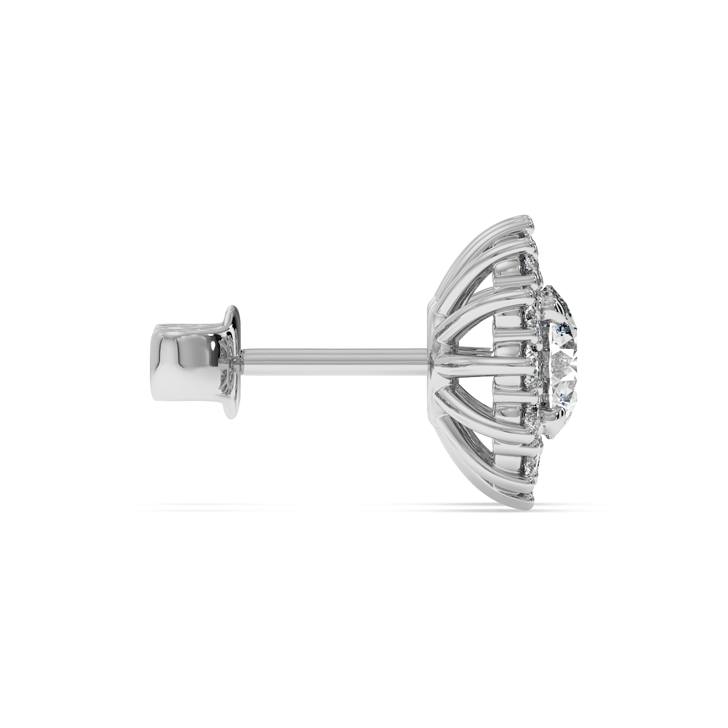 0.5ct Cluster Halo Studs