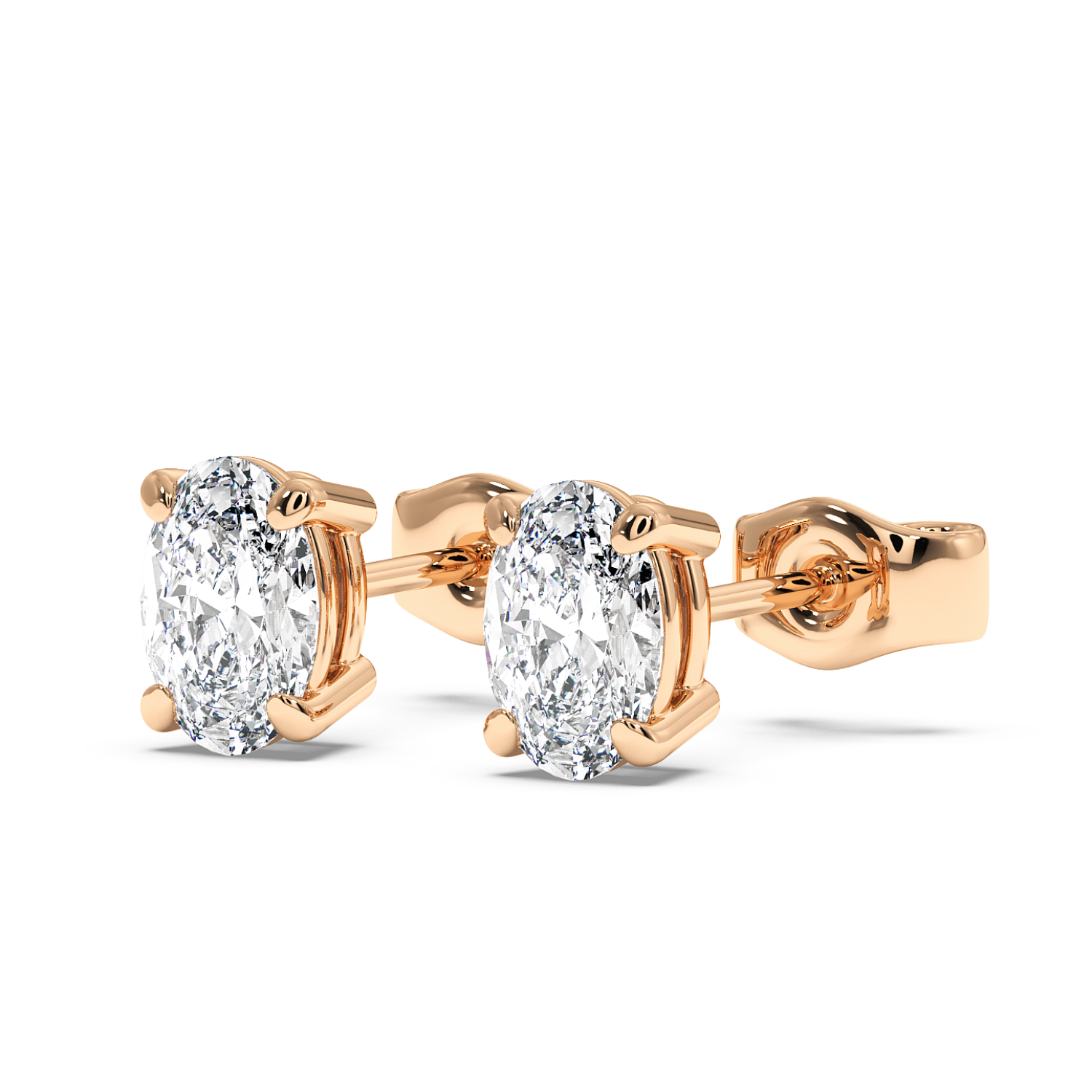 0.5ct 4 Claw Oval