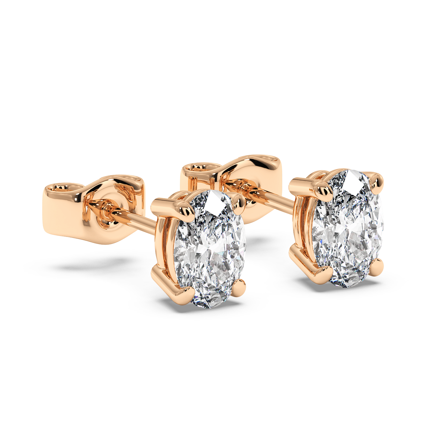 0.5ct 4 Claw Oval