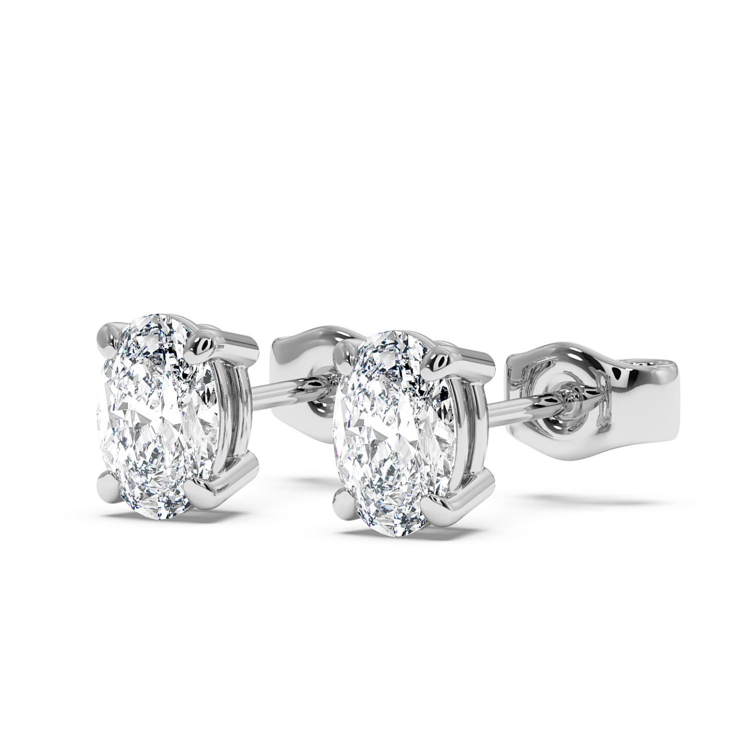 0.5ct 4 Claw Oval