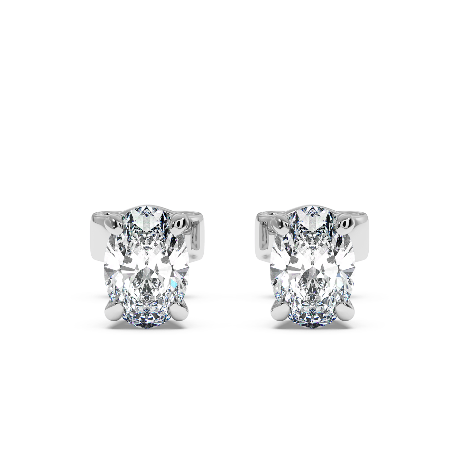 0.5ct 4 Claw Oval