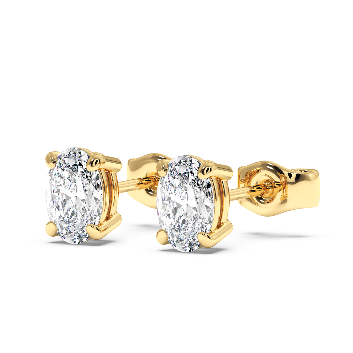 0.5ct 4 Claw Oval
