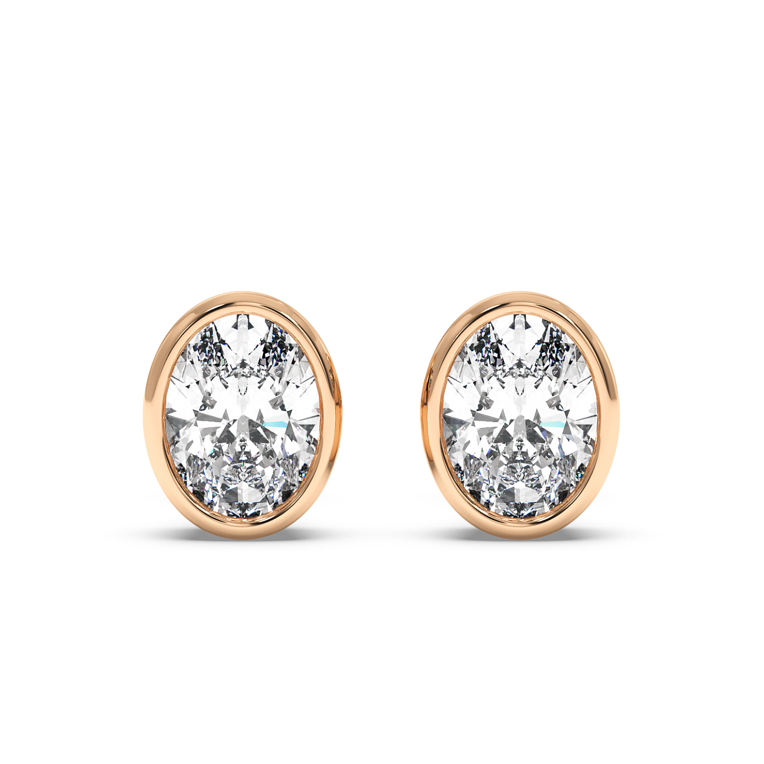 1ct Rubover-Bezel Oval