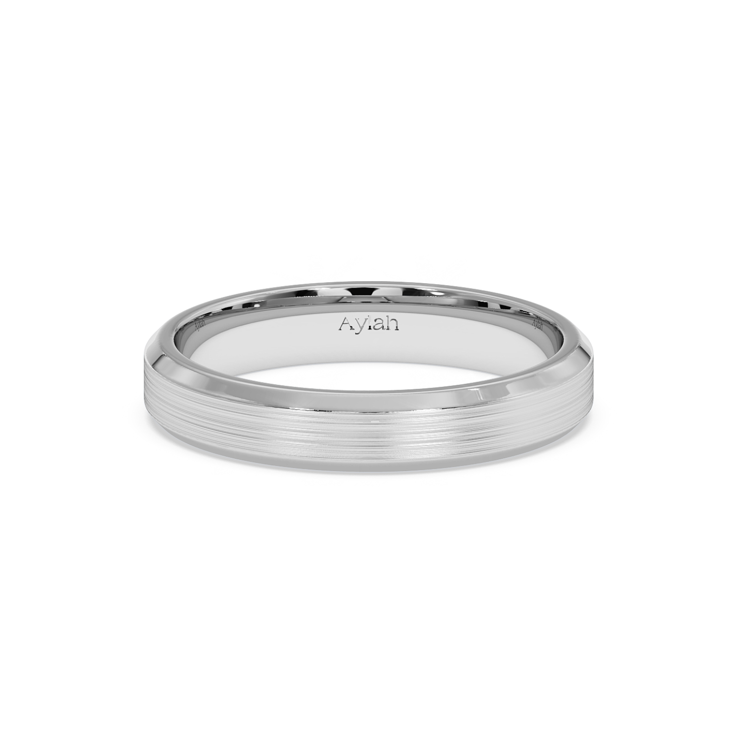 4mm Flat Court Bvlld-Chamf Edges Brushed Finish