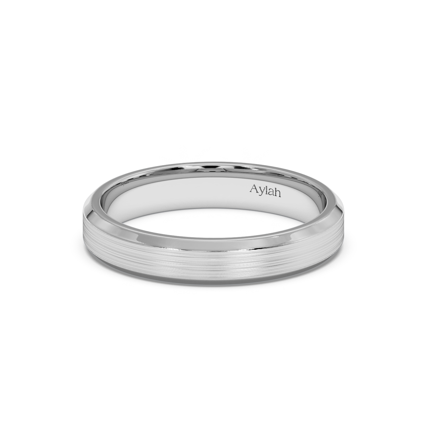 4mm Flat Court Bvlld-Chamf Edges Brushed Finish