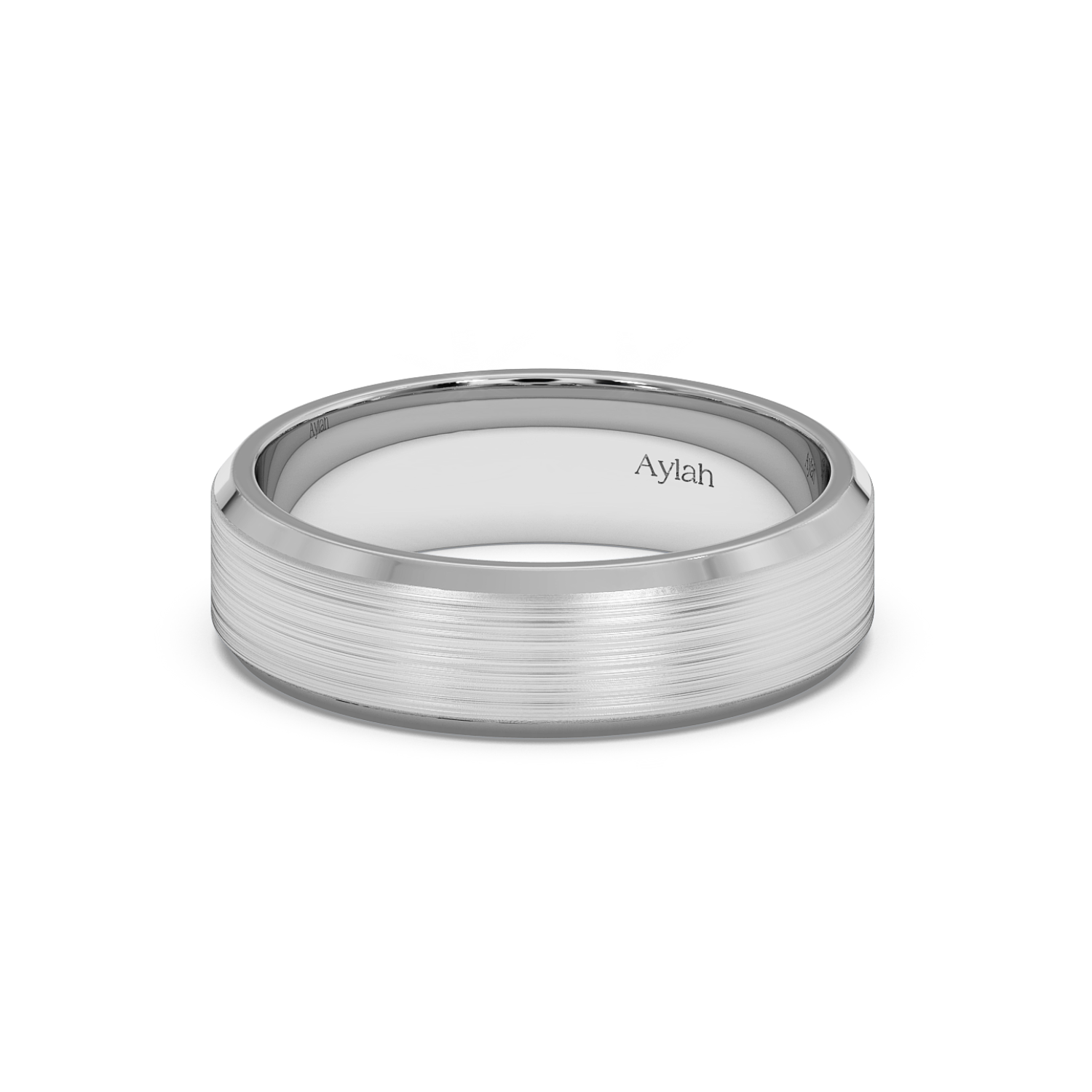 6mm Flat Court Bvlld-Chamf Edges Brushed Finish